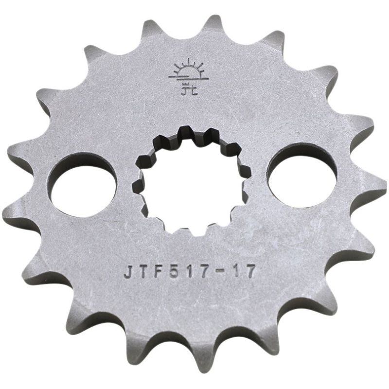 JTF517.17 FRONT REPLACEMENT SPROCKET 17 TEETH 530 PITCH NATURAL STEEL