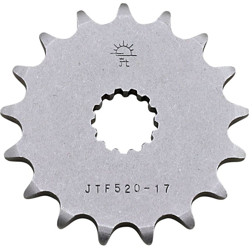 JTF520.17 FRONT REPLACEMENT SPROCKET 17 TEETH 525 PITCH NATURAL STEEL