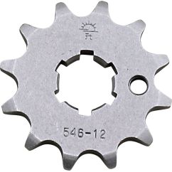 JTF546.12 FRONT REPLACEMENT SPROCKET 12 TEETH 420 PITCH NATURAL STEEL