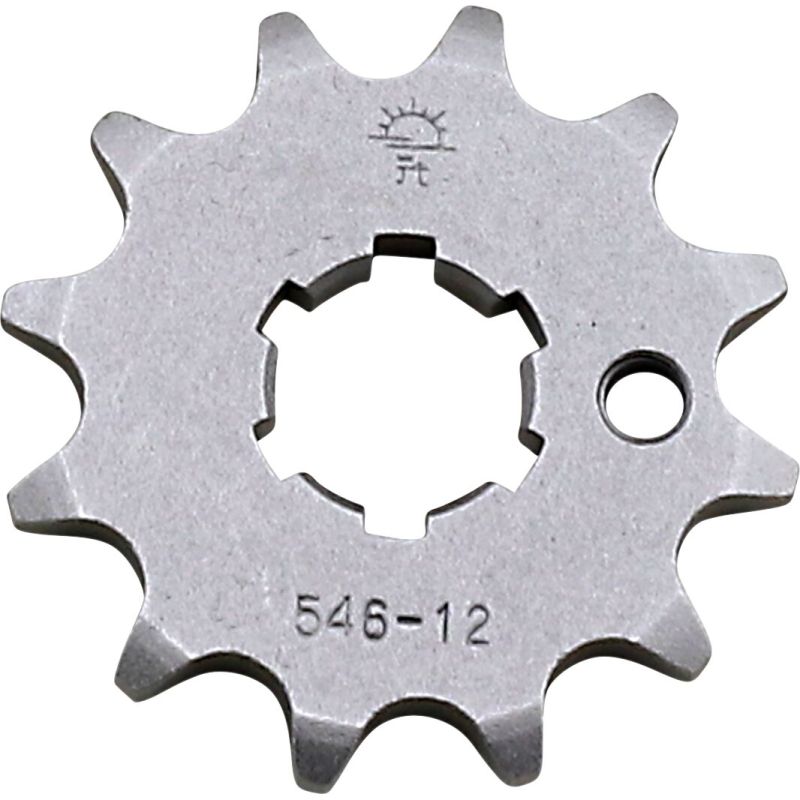 JTF546.12 FRONT REPLACEMENT SPROCKET 12 TEETH 420 PITCH NATURAL STEEL