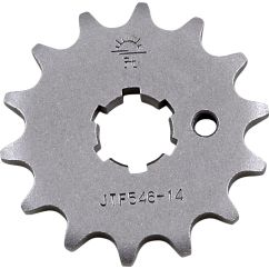 JTF546.14 FRONT REPLACEMENT SPROCKET 14 TEETH 420 PITCH NATURAL STEEL