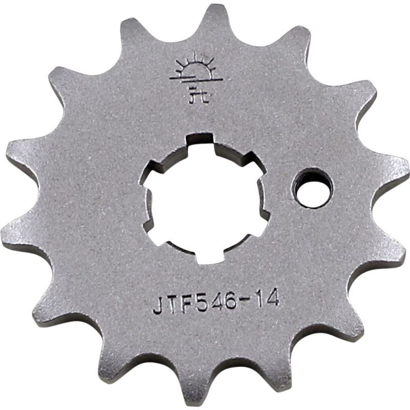 JTF546.14 FRONT REPLACEMENT SPROCKET 14 TEETH 420 PITCH NATURAL STEEL