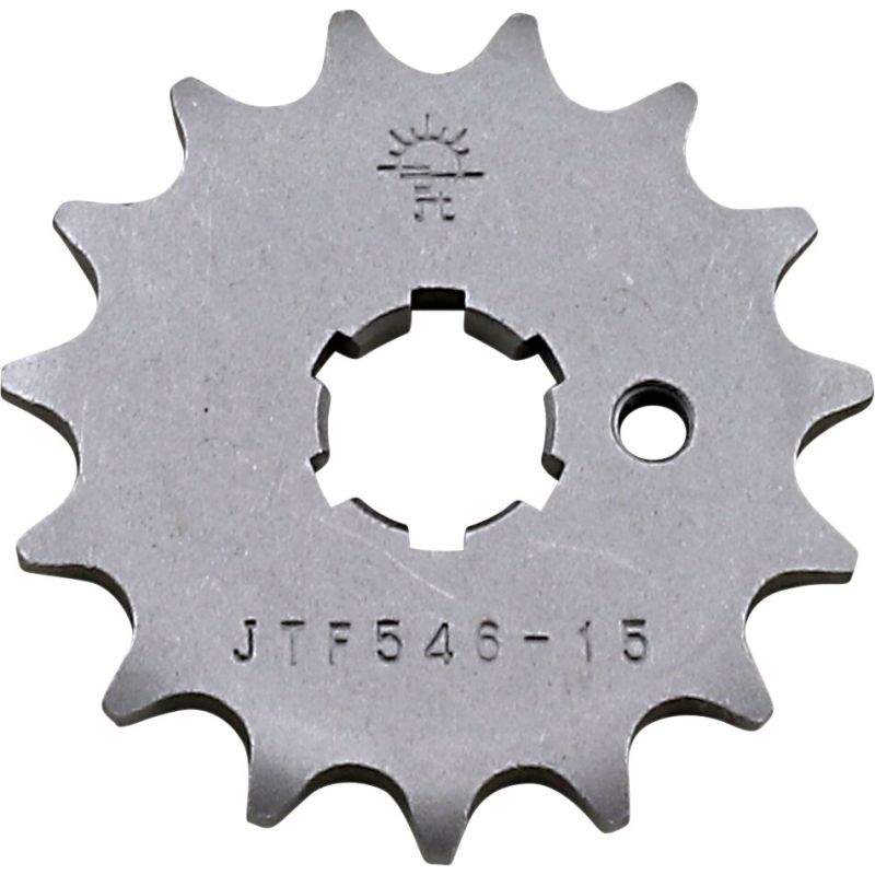 JTF546.15 FRONT REPLACEMENT SPROCKET 15 TEETH 420 PITCH NATURAL STEEL