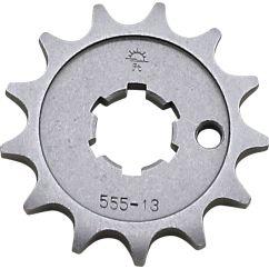 JTF555.13 FRONT REPLACEMENT SPROCKET 13 TEETH 428 PITCH NATURAL STEEL