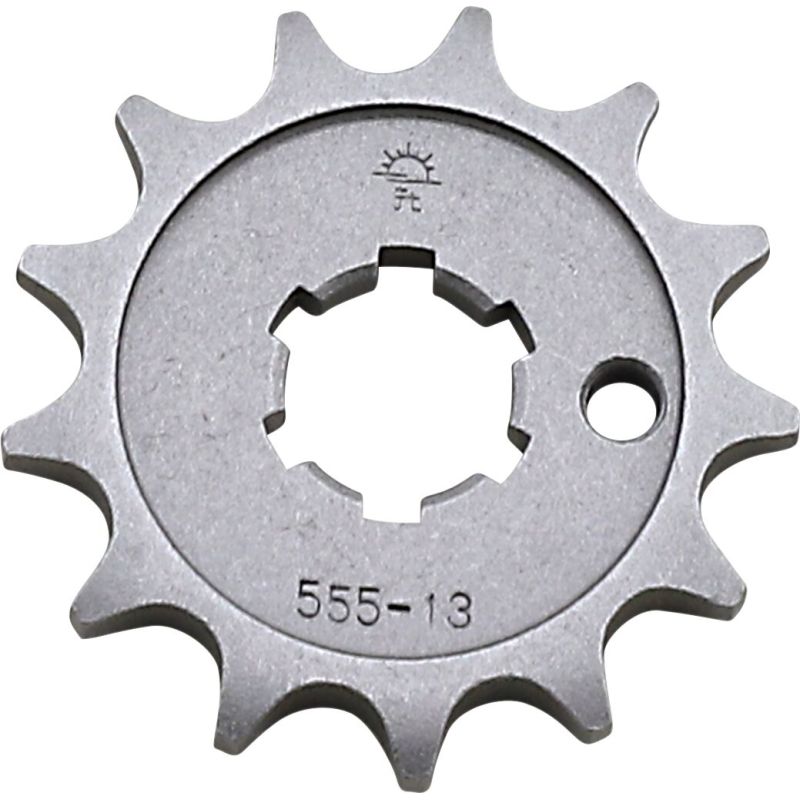 JTF555.13 FRONT REPLACEMENT SPROCKET 13 TEETH 428 PITCH NATURAL STEEL