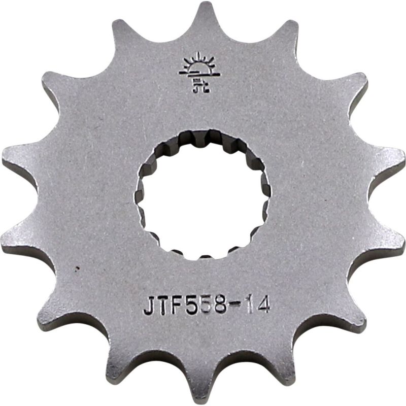JTF558.14 FRONT REPLACEMENT SPROCKET 14 TEETH 428 PITCH NATURAL STEEL
