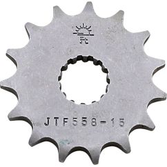 JTF558.15 FRONT REPLACEMENT SPROCKET 15 TEETH 428 PITCH NATURAL STEEL