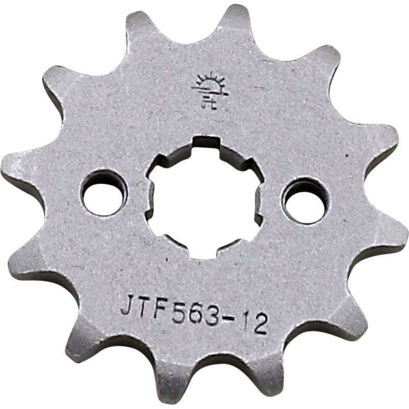 JTF563.12 FRONT REPLACEMENT SPROCKET 12 TEETH 420 PITCH NATURAL STEEL