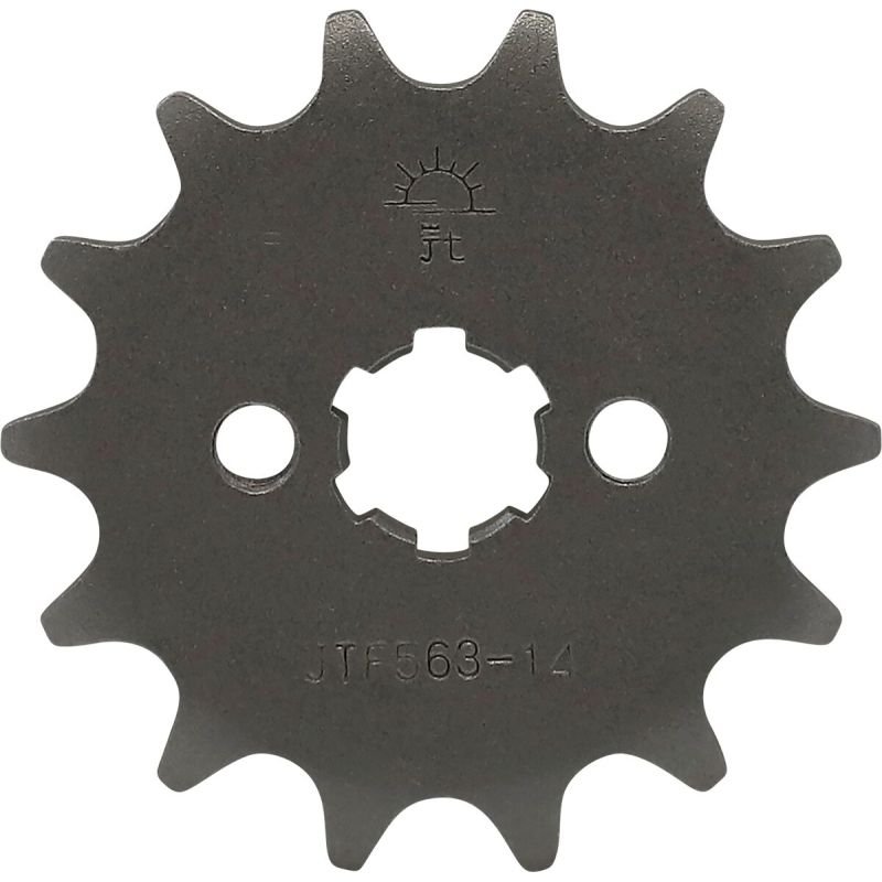 JTF563.14 FRONT REPLACEMENT SPROCKET 14 TEETH 420 PITCH NATURAL STEEL