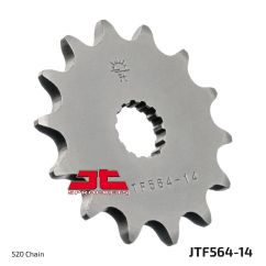 JTF564.14 FRONT REPLACEMENT SPROCKET 14 TEETH 520 PITCH NATURAL STEEL