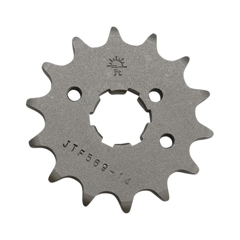 JTF569.14 FRONT REPLACEMENT SPROCKET 14 TEETH 520 PITCH NATURAL STEEL