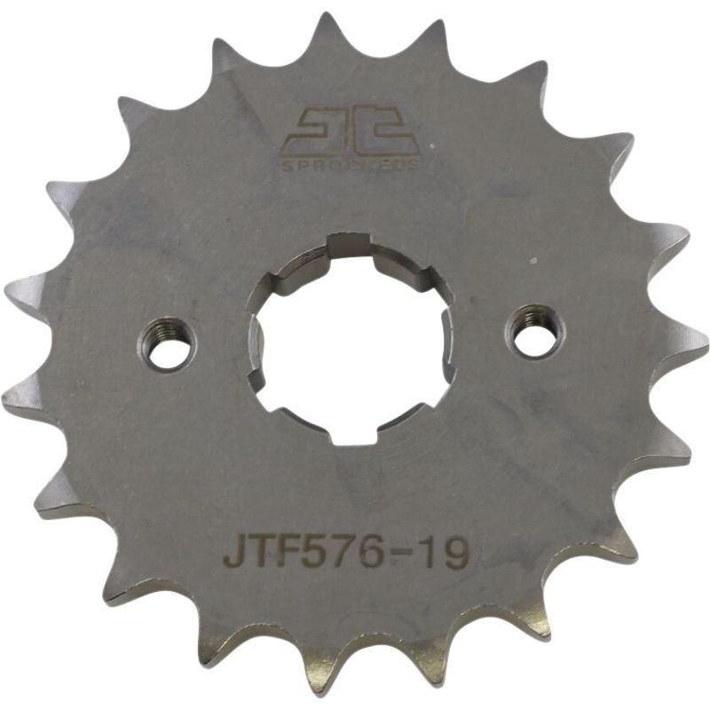 JTF576.19 FRONT REPLACEMENT SPROCKET 19 TEETH 428 PITCH NATURAL STEEL