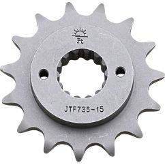 JTF736.15 FRONT REPLACEMENT SPROCKET 15 TEETH 520 PITCH NATURAL STEEL