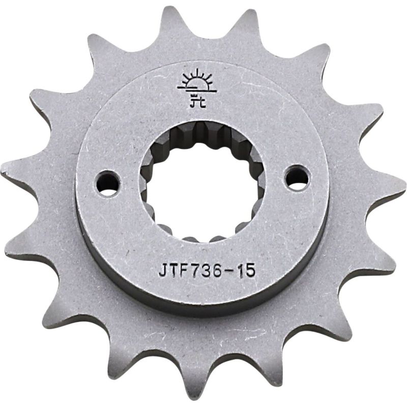 JTF736.15 FRONT REPLACEMENT SPROCKET 15 TEETH 520 PITCH NATURAL STEEL