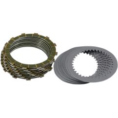 CLUTCH FRICTION & STEEL PLATE KIT KEVLAR/STEEL