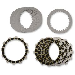 CLUTCH FRICTION & STEEL PLATE KIT CARBON/STEEL