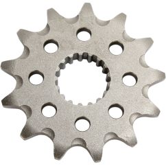 JTF1441.13SC FRONT SELF CLEANING SPROCKET 13 TEETH 520 PITCH NATURAL CHROMOLY STEEL ALLOY