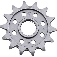 JTF1590.14SC FRONT SELF CLEANING SPROCKET 14 TEETH 520 PITCH NATURAL STEEL