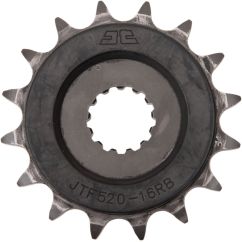 JTF520.16RB FRONT RUBBER CUSHIONED SPROCKET 16 TEETH 525 PITCH NATURAL SCM420/20CRMO CHROMOLY STEEL