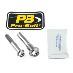 BRAKE CALIPER MOUNTING KIT TITANIUM - 17020628
