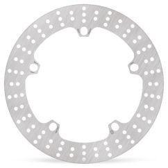 BRAKE ROTOR FIXED HALO ROUND NATURAL
