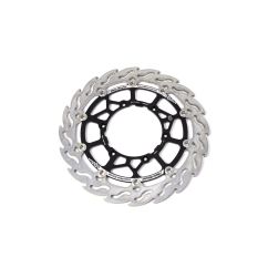 BRAKE ROTOR SUPERMOTO RACING FLOATING FLAME FRONT