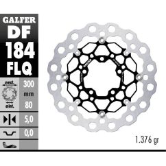 BRAKE ROTOR FLOATING CUBIQ - 17104110