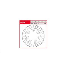 BRAKE ROTOR FIXED ROUND - 17104177