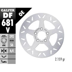 BRAKE ROTOR FIXED ROUND - 17104215