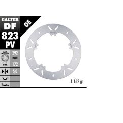 BRAKE ROTOR FIXED ROUND - 17104240