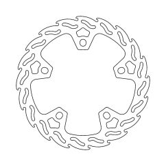 BRAKE ROTOR FIXED FLAME
