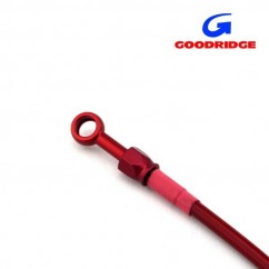 Durite Aviation 70cm ROUGE - Raccords ROUGE