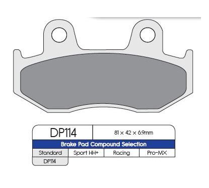 BRAKE PAD STANDARD SINTERED