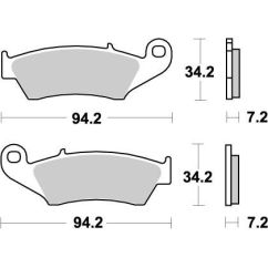 BRAKE PAD OFFROAD NITRO - 17211852