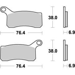 BRAKE PAD ATV NITRO - 17211877