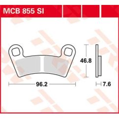 BRAKE PAD SI SINTER OFFROAD - 17212149