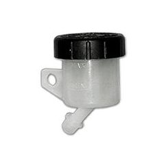 BRAKE FLUID RESERVOIR 15ML PLASTIC WHITE W/45° OUTLET