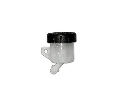 BRAKE FLUID RESERVOIR 15ML PLASTIC WHITE W/45° OUTLET