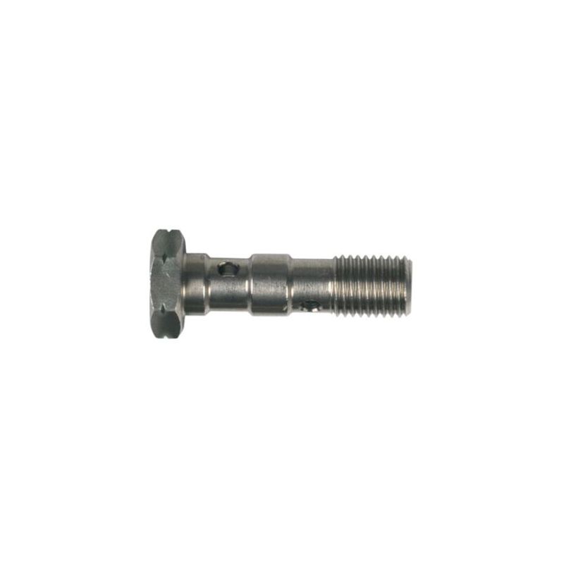 BANJO BOLT DOUBLE ALUMINIUM BLACK LENGHT 31,0mm M10x1,25