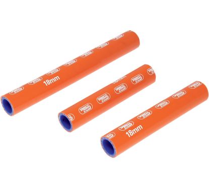 RADIATOR HOSE KIT SILICONE ORANGE - 19020602