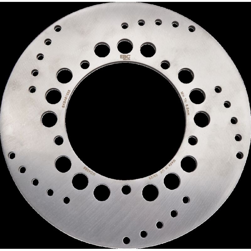 BRAKE ROTOR HPSR SERIES SOLID ROUND REAR - 17102761