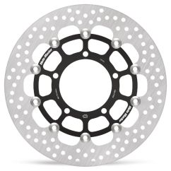 BRAKE ROTOR FLOATING HALO ROUND BLACK - 17101705