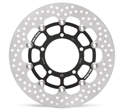 BRAKE ROTOR FLOATING HALO ROUND BLACK - 17101705
