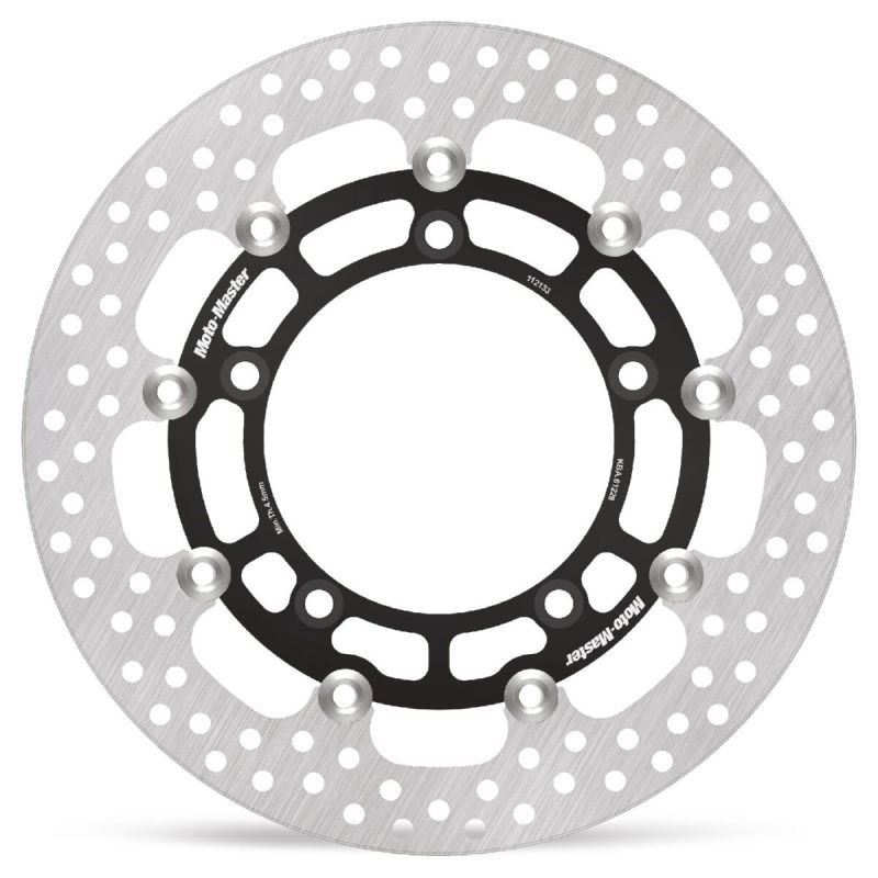 BRAKE ROTOR FLOATING HALO ROUND BLACK - 17101707