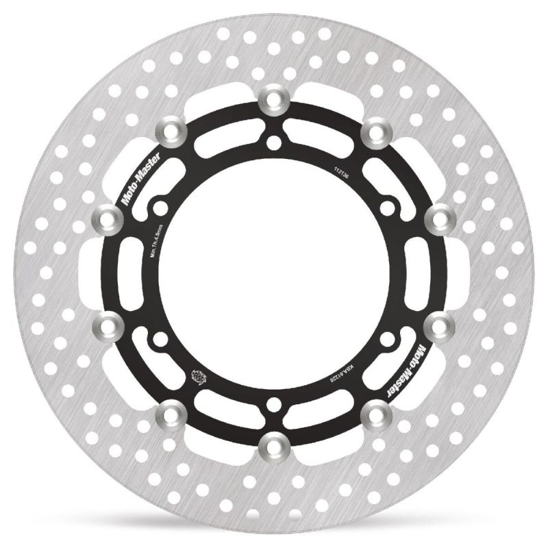 BRAKE ROTOR FLOATING HALO ROUND BLACK - 17101710
