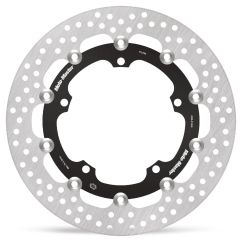 BRAKE ROTOR FLOATING HALO ROUND BLACK - 17101715