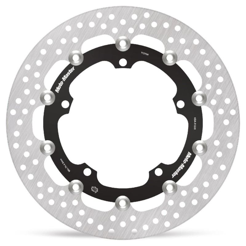 BRAKE ROTOR FLOATING HALO ROUND BLACK - 17101715