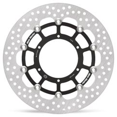 BRAKE ROTOR FLOATING HALO ROUND BLACK - 17101716