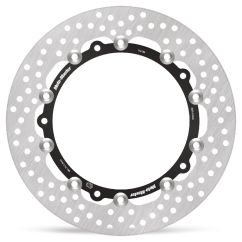 BRAKE ROTOR FLOATING HALO ROUND BLACK - 17101720