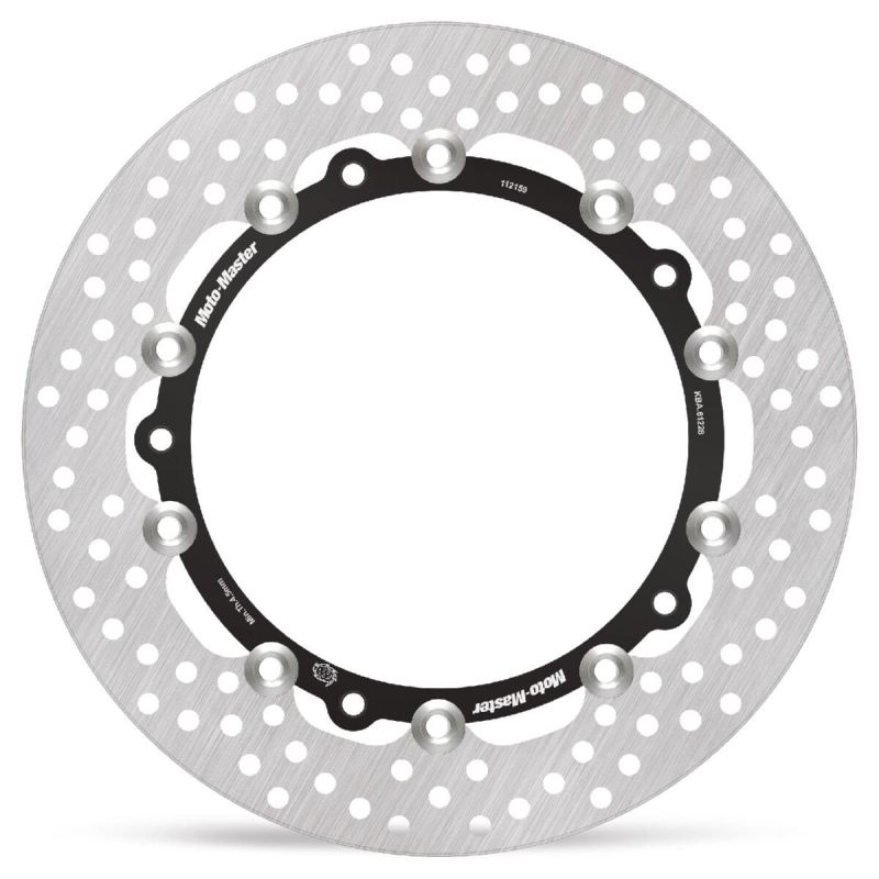 BRAKE ROTOR FLOATING HALO ROUND BLACK - 17101720